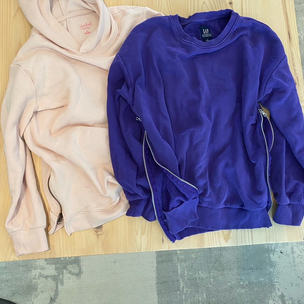 GAP and Isabel Maternity Women's Sweaters in Pink and Purple
